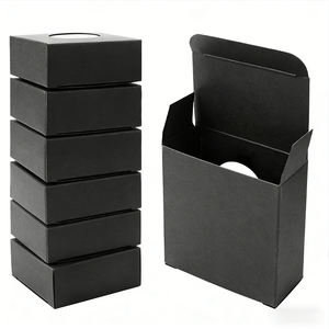 Mini boîtes cadeaux rondes en carton kraft avec fenêtre pour savon artisanal, friandises, pâtisseries, bonbons - Product Image 4