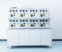 Système de test d'âge des batteries pour chargeurs de VE AC, pour bornes de recharge, conception modulaire en blocs, roulettes mobiles, haute efficacité, réduit les coûts de fabrication