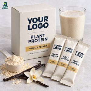 Poudre de protéines végétales en marque blanche en sachet – Formule et développement de saveurs personnalisés - Product Image 1