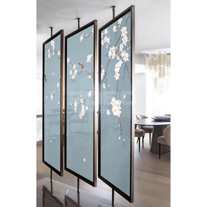 <span class=keywords><strong>ราคา</strong></span>โรงงานหน้าจอ<span class=keywords><strong>ห้อง</strong></span>นั่งเล่นศิลปะแบ่งกระจกหน้าจอพาร์ทิชันห้องหรูหราตกแต่งแก้วแบ่งสําหรับขาย - Product Image 6