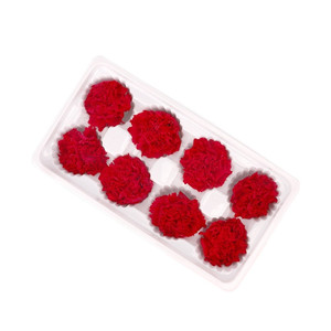 <span class=keywords><strong>Rosas</strong></span> Eternas Preservadas y <span class=keywords><strong>Estabilizadas</strong></span> al por Mayor de ZanTe, Flor de Clavel para el Día de la Madre con Cabeza Grande de 4-5 cm - Product Image 5