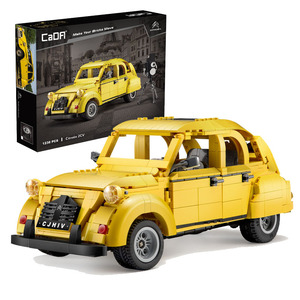 Modèle de voiture de course à l'échelle 1:12, blocs de construction, 1238 pièces, Cada C61026, kit de construction de voiture de course de collection, vente en gros, ensemble de briques de jouets personnalisées - Product Image 1