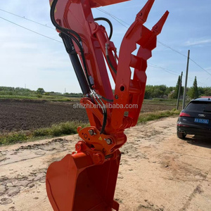 Mini-excavatrice Kubota U55-5 <span class=keywords><strong>d</strong></span>'occasion 98% <span class=keywords><strong>neuve</strong></span>, 5,5 tonnes, à bras de rotation zéro, ultra-compacte, <span class=keywords><strong>prix</strong></span> bas, avec pince hydraulique personnalisable offerte - Product Image 6