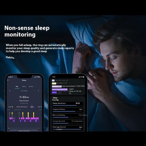 2025 mới nhất sức khỏe thông minh Vòng hợp kim thép trường hợp huyết áp giấc ngủ & thể thao Pedometer 5ATM Heart Rate Vòng thông minh ứng dụng điều khiển - Product Image 5