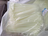 ANBIBEI NL1.3*100 1.3*100mm Nylon 66 Putih Pengikat Kabel Self-Locking untuk Penggunaan Industri -40~+90 Suhu Kerja