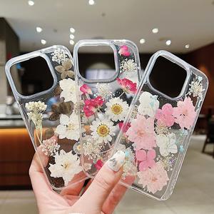 Per Apple <span class=keywords><strong>iPhone</strong></span> <span class=keywords><strong>11</strong></span> a 16 <span class=keywords><strong>pro</strong></span> max vera e propria resina ispessita a fiore resistente agli urti <span class=keywords><strong>cover</strong></span> posteriore in stile custodia per telefono - Product Image 2