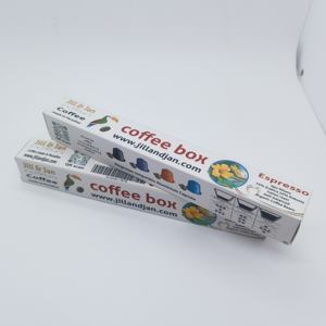 <span class=keywords><strong>Capsules</strong></span> d'espresso à bon <span class=keywords><strong>prix</strong></span>, conception professionnelle personnalisée, boîtes à <span class=keywords><strong>capsules</strong></span> de café boîte à café en papier d'emballage - Product Image 1