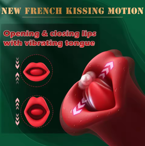 Potente consolador de masaje Oral para mujeres, masturbador para adultos, Juguetes sexuales con pezón lamido en la lengua, función de clítoris, vibrador - Product Image 3