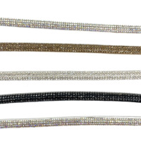Décoration de sandales à cordon en strass personnalisée pour accessoires de fabrication de chaussures
