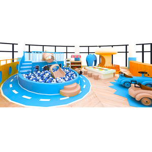 Amusement Park Rides Kids Plastic Soft Play Equipment Ball Pit with <b>Slide</b> Tunnel Play House <b>Indoor</b>/Outdoor Playground - Product Image 4