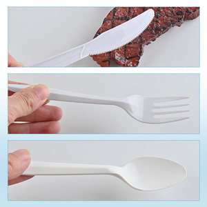 ช้อนส้อมพลาสติกแบบใช้แล้วทิ้งคุณภาพสูง เป็นมิตรกับสิ่งแวดล้อม สำหรับงานแต่งงานและโอกาสอื่นๆ - Product Image 5