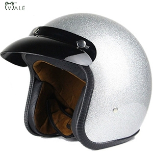 Cascos de motocicleta dorados de media cara para repuestos de motocicleta - Product Image 3