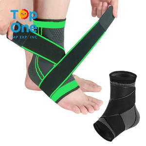 Top One, tobillera elástica de alta calidad, banda protectora transpirable para gimnasio, deportes y correr, Protección cómoda para el tobillo - Product Image 1