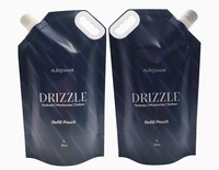 Pochettes Doypack à bec verseur personnalisées avec logo, qualité alimentaire, pour huile d'olive, lait, lessive liquide, savon, shampoing – Emballage rechargeable