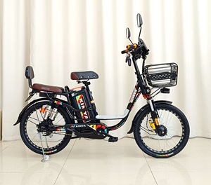 Vélo cargo électrique de haute qualité de 22 pouces avec <span class=keywords><strong>batterie</strong></span> au lithium intégrée de 48V et moteur de moyeu arrière de 350W directement de l'usine de Chine - Product Image 2