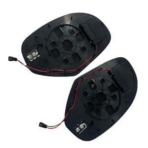 LED Rearview Mirror Irregular Shape <b>Touch</b> <b>Switch</b> Home Use Left And Right ABS Material Modern Design - Product Image 3