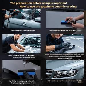 Revêtement céramique graphène transparent avancé 20H pour voitures, dureté >12H, protection 10 ans pour voitures neuves et anciennes, <span class=keywords><strong>Adam</strong></span>'s Polishes - Product Image 6