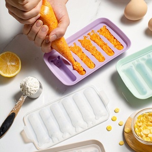 Molde de Silicona para Hornear en la Cocina, Diseño Nuevo, Antiadherente, con 6 Cavidades para Cubos de Hielo y Pasteles - Product Image 2