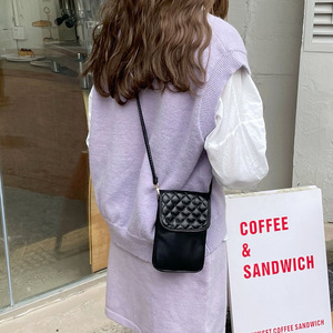 Mini sac à bandoulière pour femmes, carré vertical, boucle magnétique, sangle à chaîne, Portable, Style minimaliste, noir et blanc, printemps 2021 - Product Image 2