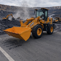 Traktor Diesel Mini 4 Roda Penggerak (4WD) dengan Pemuat Depan, Sistem Hidrolik Penuh, Transmisi Otomatis, dan Komponen Inti Reducer Hub