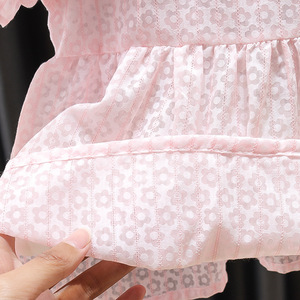 0-3 <span class=keywords><strong>anni</strong></span> ragazza vestito per bambini <span class=keywords><strong>abbigliamento</strong></span> per bambini versione coreana ragazza a maniche corte vestito da principessa da <span class=keywords><strong>bambina</strong></span> fiore - Product Image 6