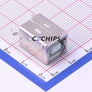 <b>USB</b>-B12-BRW <b>USB</b> <b>Connector</b> Through hole Component (THT) <b>Connector</b> Type-B <b>USB</b> 2.0 Female Through Hole - Product Image 1