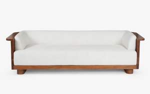 Juego de sofás modernos de lujo para sala de estar, de madera maciza de sheesham, elegantes, cómodos, duraderos y perfectos para un hogar contemporáneo. - Product Image 6