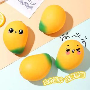 Simulated Mango Stress-relief Toy, Slow-rebound Stress-relief Dough Ball for Venting - Product Image 1