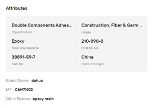 High Transparent Anti-yellow AB Epoxy Resin for Floor Wall Coating Jewelry Handicraft Art Industry - Product Image 6