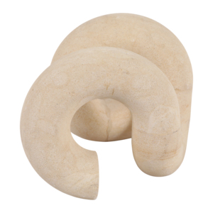 Scultura Astratta a Spirale in Arenaria, Oggetto Decorativo per Casa, Ufficio, Scaffale, Tavolino da Caffè - Product Image 5