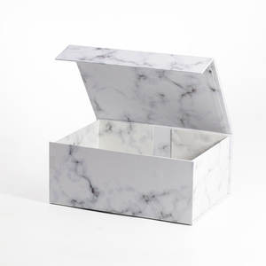 Boîte d'emballage rigide à fermeture magnétique, 50 pièces, avec ruban, pour marbre, en carton - Product Image 4