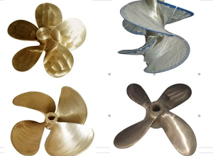 Nouvelles hélices marines en cuivre à 3, 4 ou 5 pales en acier inoxydable et aluminium pour usage naval - Product Image 6