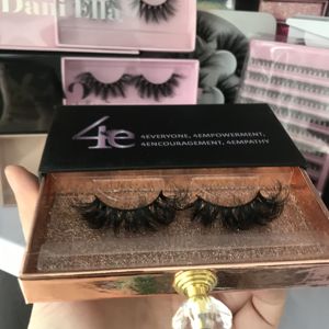 Bande de cils qui ressemblent à des extensions de cils cils de vison de cheveux humains avec des pointes en gros Spiky Wispy Faux Cils - Product Image 1