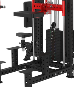 Série K1 – Appareil de musculation multifonctionnel à <span class=keywords><strong>quatre</strong></span> stations pour salle de sport commerciale – Équipement de musculation multi-stations 4 stations – Vente directe usine - Product Image 3
