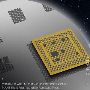 Cơ khí trồng tin mẫu vuông lỗ tròn UFO lưới <span class=keywords><strong>BGA</strong></span> reballing <span class=keywords><strong>Stencil</strong></span> cho công cụ sửa chữa CPU - Product Image 5