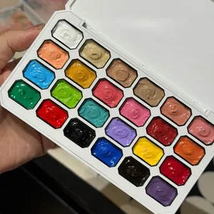 เจลเพ้นท์เล็บ 4 in 1 แพท เพ้นท์ติ้ง เจล 24 สี กึ่งถาวร แช่ล้างออกได้ ใช้กับยูวี แอลอีดี สำหรับทำเล็บเจล DIY ใช้สำหรับไล่สี ปั๊มลาย ตกแต่งเล็บ - Product Image 2