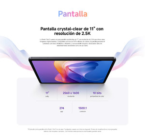 <span class=keywords><strong>Xiaomi</strong></span> Redmi <span class=keywords><strong>Pad</strong></span> 2 4 + 128 11 pollici capacitivo schermo Octa Core MTK nuovo dispositivo educativo viola grigio - Product Image 3