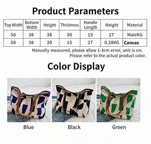 Sac à bandoulière en toile pour femme, personnalisé avec logo coloré, écologique, avec fermeture éclair, pour un usage quotidien - Product Image 3