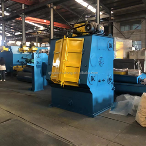 ファウンドリーメタルクリーニングQ3210ラバークローラーベルトショットブラストクリーニングマシン - Product Image 4