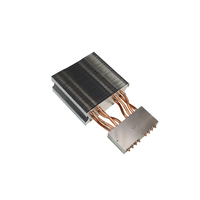 Profils en aluminium sur mesure pour refroidisseur de processeur, radiateur d'ordinateur, dissipateur thermique avec tube en cuivre et caloduc thermoélectrique