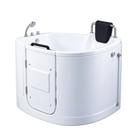 Baignoire contemporaine à encastrement avec jupe intégrale pour la maison – Offre spéciale