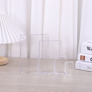 Cadre <span class=keywords><strong>photo</strong></span> magnétique double face en acrylique écologique de haute qualité 4x6, impression personnalisée haute intensité, polissage et découpe sur mesure - Product Image 4