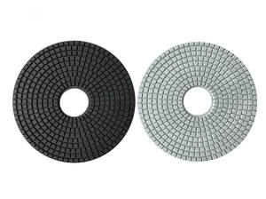 Almohadillas de pulido de diamante para suelo de cemento, resina de diamante de 14 pulgadas, 350mm, uso <span class=keywords><strong>en</strong></span> seco y húmedo, para granito, mármol - Product Image 3