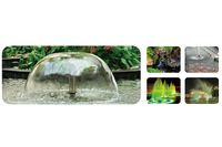 Différentes pulvérisations d'eau ajustent la mini pompe submersible de buse en plastique pour les fontaines ornement de jardin caractéristique de l'eau d'étang statuaire