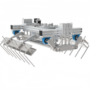 <span class=keywords><strong>Pince</strong></span> de manutention robotisée à commande pneumatique, capacité de charge 60 kg, pour palettisation de sacs de ciment et de produits alimentaires - Product Image 1