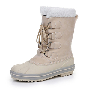 Chaussures plates en caoutchouc imperméables pour femmes, style mocassins, pour la neige, livraison directe, haute qualité - Product Image 3