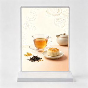 Customized Restaurant Desktop Light Box Restaurant Shop Cafe Menu Light Box - Product Image 1