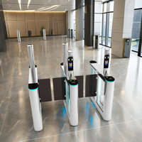 Sistem Gerbang Penghalang Lengan Ayun Motor DC Kontrol Elektrik RFID untuk Keamanan, Sistem Turnstile 30-45 untuk Akses Keanggotaan Gym