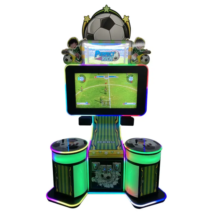 Аркадный джойстик для игры в футбол, Настольная монетная игровая машина для выкупа футбола для 2 игроков