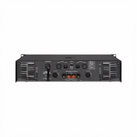 Amplificateur de puissance professionnel 900 à 2 canaux, 3000W, classe D, en métal, à faible bruit, avec protection de sécurité haute fidélité et réponse en fréquence de 20Hz-20kHz